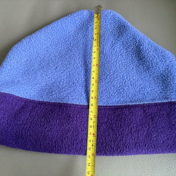 PATAGONIA fleece beanie hat toque sz L unisex adults purple lavender - Picture 5 of 10